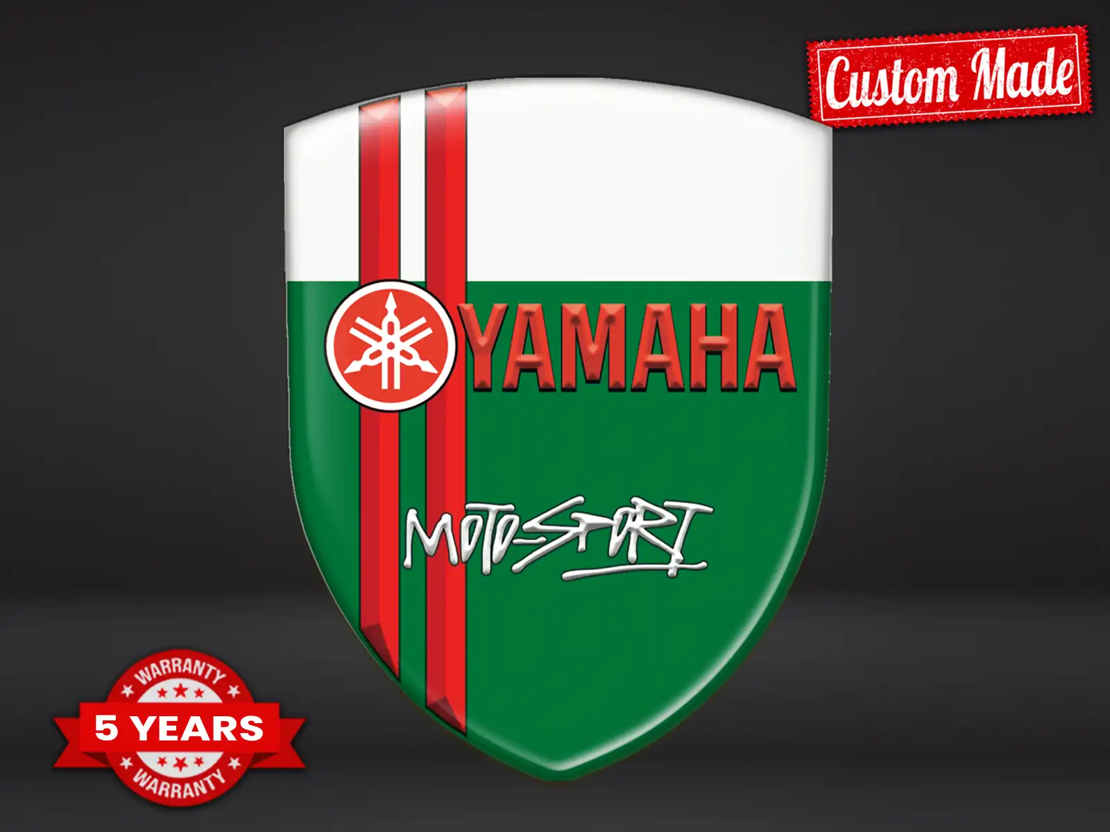 Yamaha Individuelle Stoßstangenaufkleber Sport Modern Stern